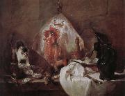 Jean Baptiste Simeon Chardin la raie USA oil painting artist